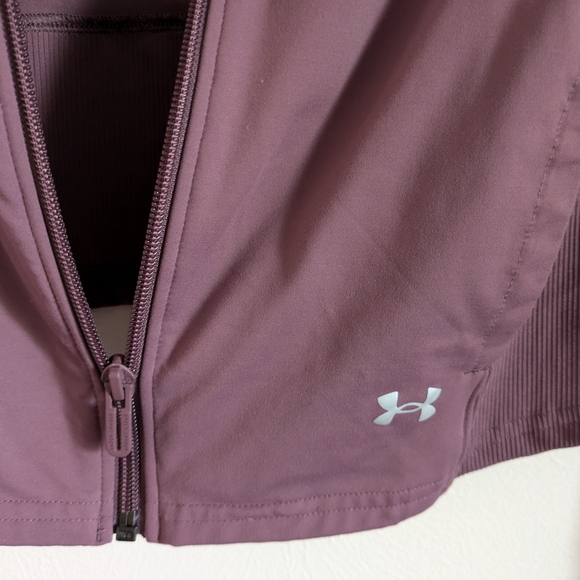 Under Armour Women's Purple Full-Zip Jacket - Picture 8 of 11